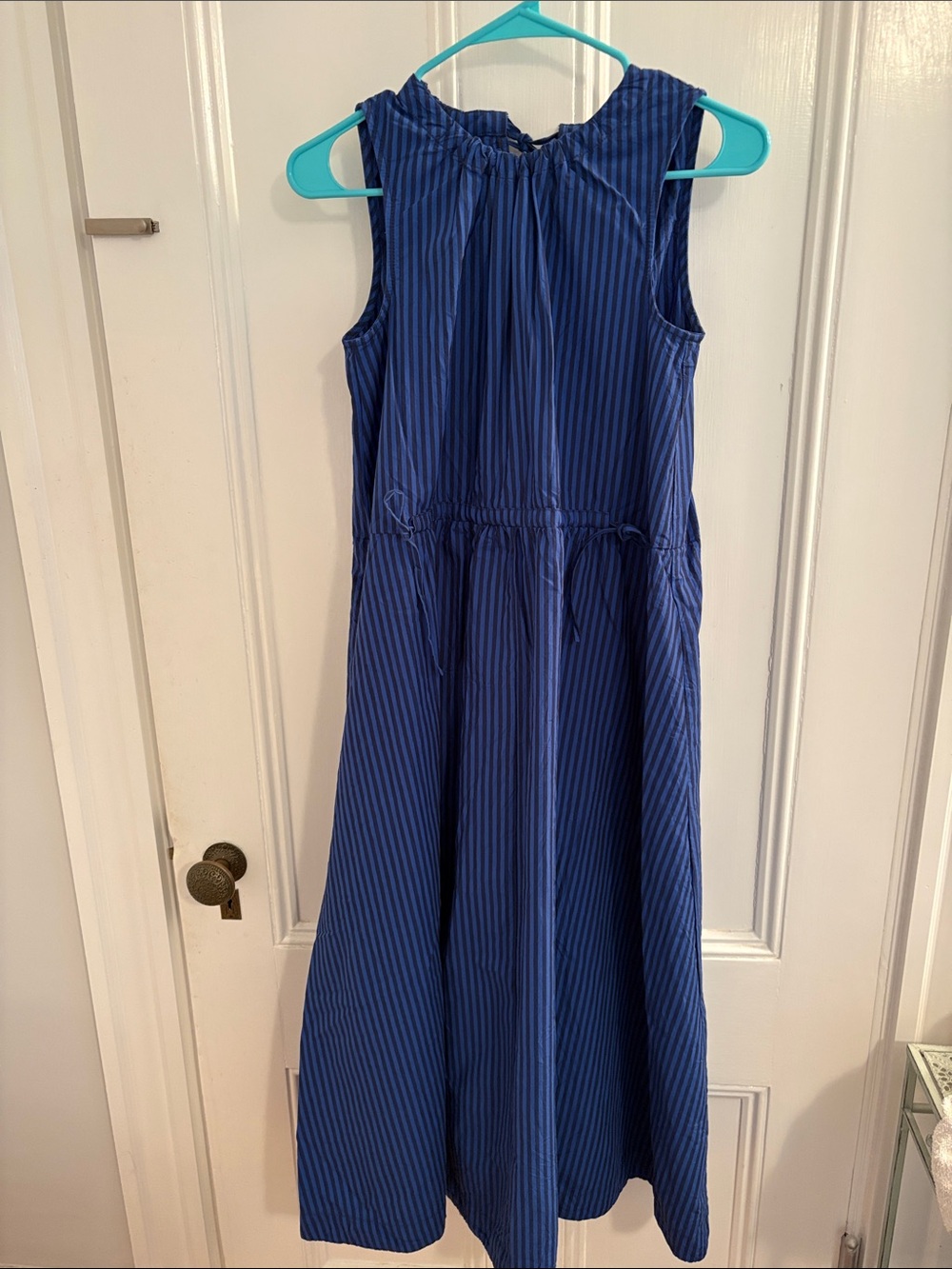 NWOT Celtic blue cotton poplin Toast UK dress